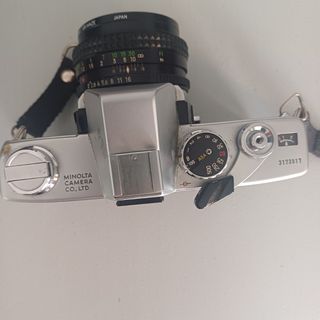 Minolta SRT100 Cámara Analógica Plata/Negro