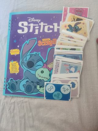Cromos Stitch Super Scrapbook Disney