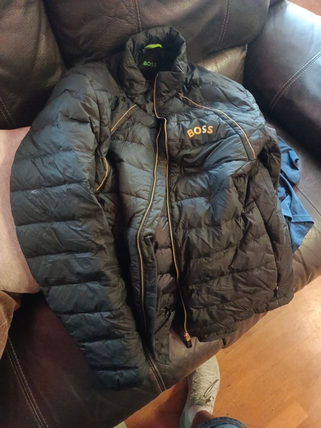 Chaqueta Cortavientos Hugo Boss Negra