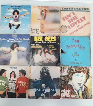 Vinili 1976 - Leo Sayer, Bee Gees, Stevie Wonder