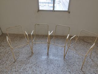 Sedie metalliche anni '70 RIO DE EMU