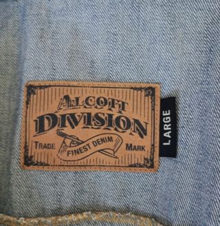 Gilet denim Alcott con cappuccio