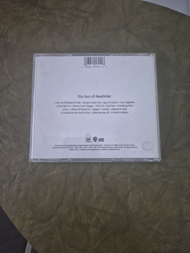 CD The Best of New Order