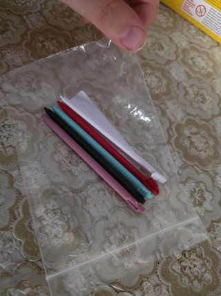 5 Pennini Nintendo DS colorati