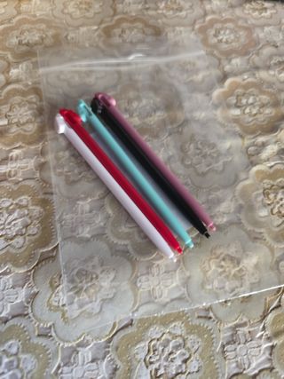 5 Pennini Nintendo DS colorati