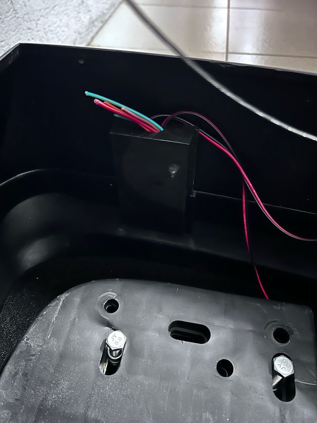 Baúl Top-Case Negro