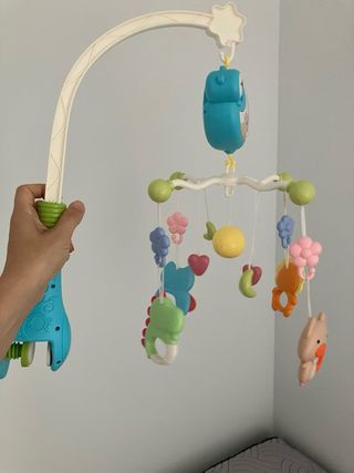 Juguete musical cuna bebe