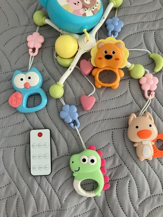 Juguete musical cuna bebe