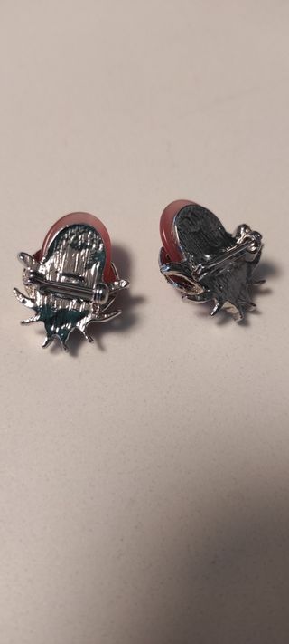 Spille a forma di coccinella con strass