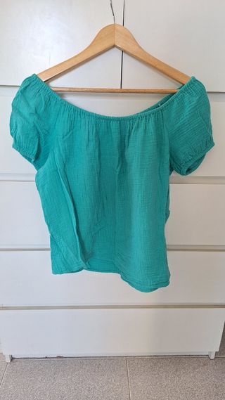 Blusa hombros descubiertos Inextenso Talla L