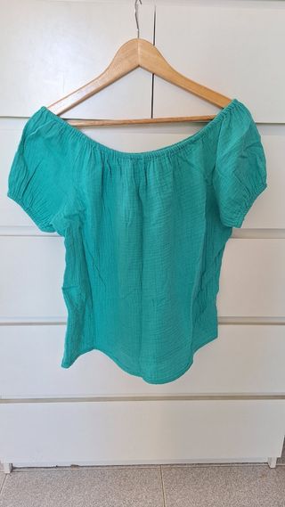 Blusa hombros descubiertos Inextenso Talla L