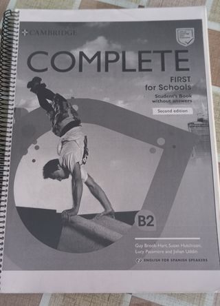 Complete First for Schools for Spanish Speakers...