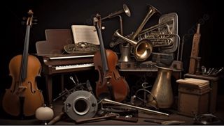 Recojo instrumentos musicales