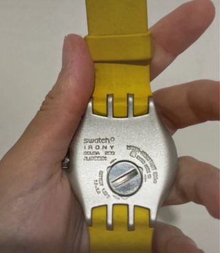 Orologio Swatch Irony Scuba 200 Giallo