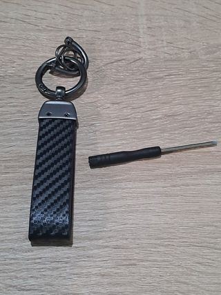 Llavero Alfa Romeo Carbono