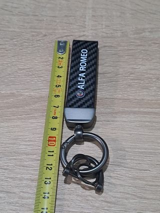 Llavero Alfa Romeo Carbono