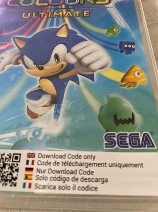 Sonic Colours Ultimate Nintendo Switch