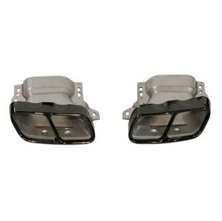 Cola De Escape Mercedes W176/W117 look A45 Black