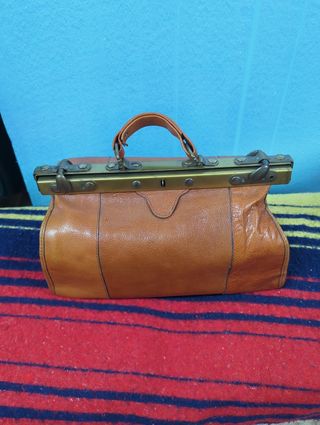 Bolso Maletín Médico Vintage