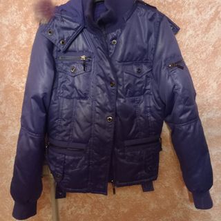 Giubbino viola taglia L