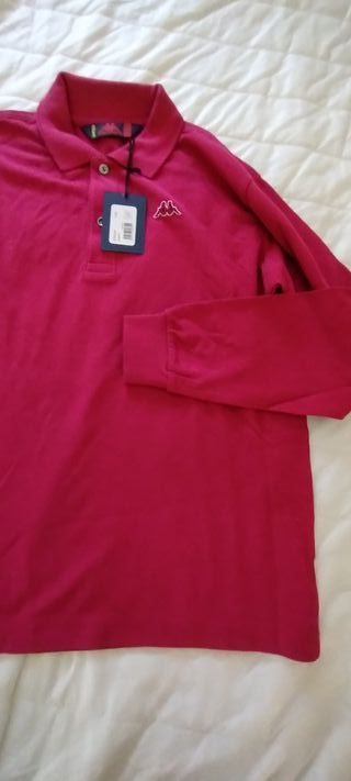 Polo Kappa La Polo Bambino Rosso