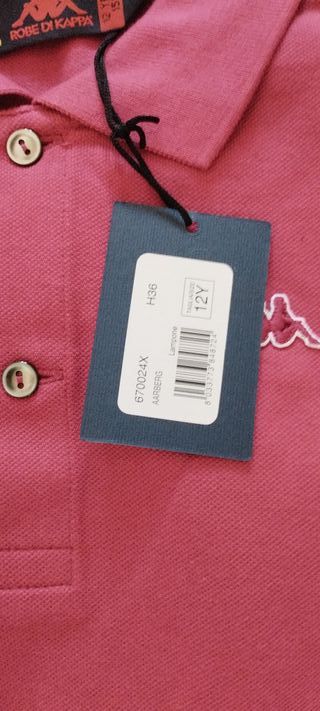 Polo Kappa La Polo Bambino Rosso