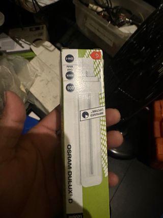 Lâmpada Osram Dulux D 18W 4000K