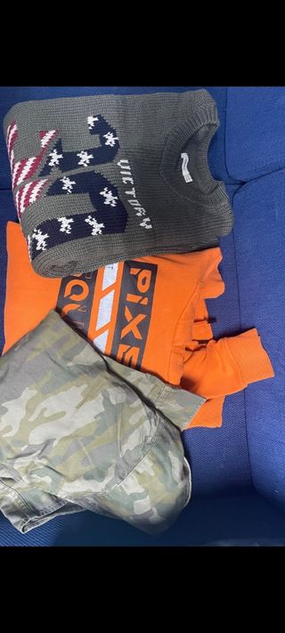 Lote Ropa Niño, camisetas, pantalones, sudaderas