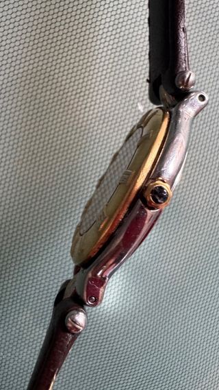FENDI RELOJ ACERO PIEL VINTAGE 90s HOMBRE MUJER 