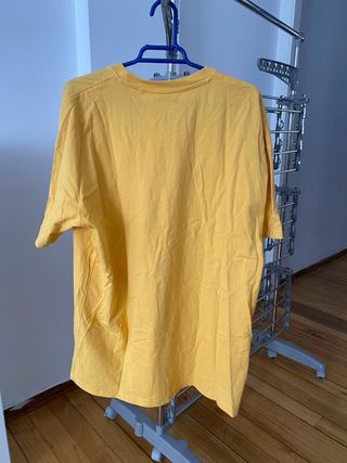 Camiseta amarilla Pull&Bear hombre
