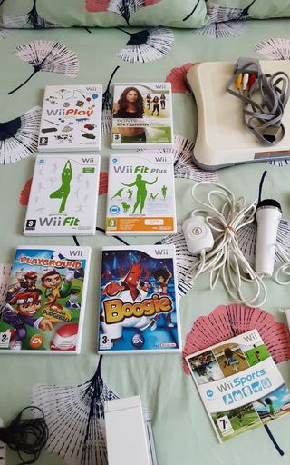 Nintendo Wii + Accesorios + Juegos