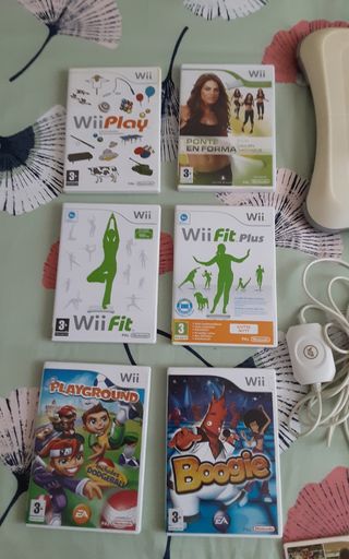 Nintendo Wii + Accesorios + Juegos