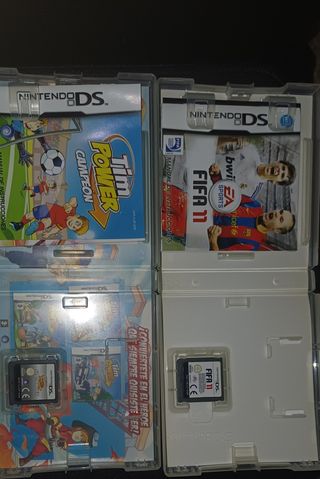 Pack 2 Juegos NDS Fútbol FIFA 11 y Tim Power