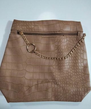 Zainetto donna effetto coccodrillo
