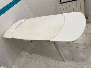 Mesa extensible madera blanca