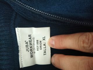 XL Jersey de trabajo Juba azul