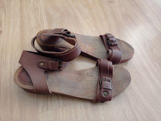 Sandalias de cuero Zara Talla 39