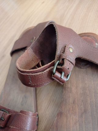 Sandalias de cuero Zara Talla 39