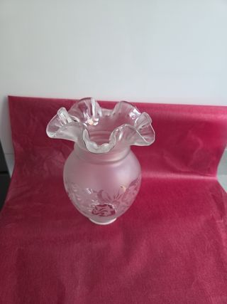 5 Tulipas de Cristal Antiguas