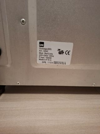 Fornetto "ben cotto" da 1600W in ottime condizioni