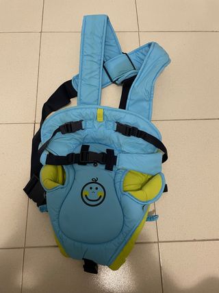 Mochila Portabebés azul y verde