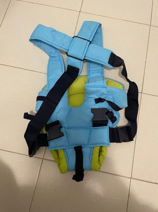 Mochila Portabebés azul y verde