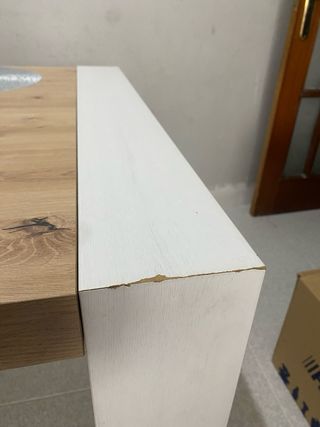 Mesa de comedor extensible de madera
