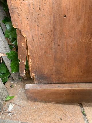 Cómoda de madera maciza