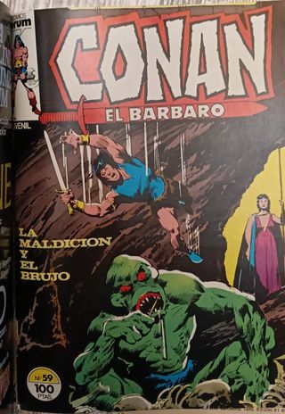Tomo Conan El Bárbaro. Contiene 5 números (1983)