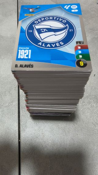 Lote cartas fútbol Adrenalyn 24/25