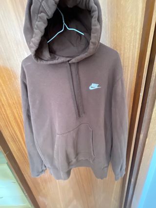 Sudadera Nike Marrón Básica