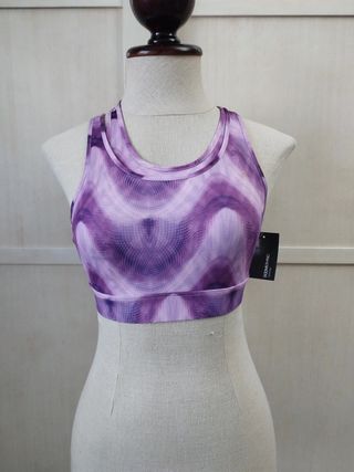 Sujetador deportivo morado