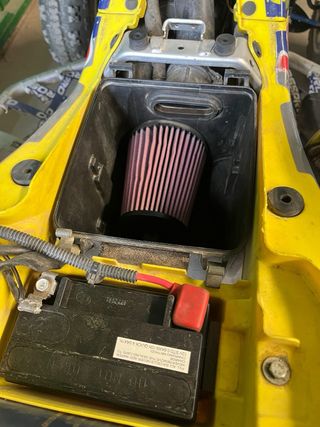 Suzuki LTZ 400 Amarillo