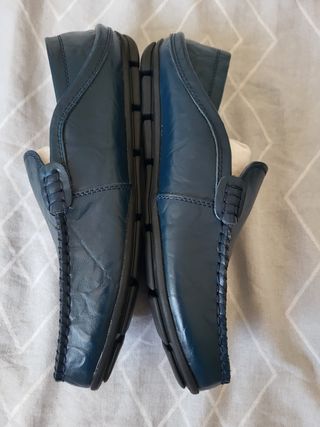 Zapatos de vestir azul marino para hombre